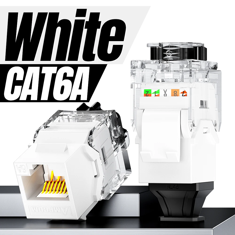 CAT6A White 1pc