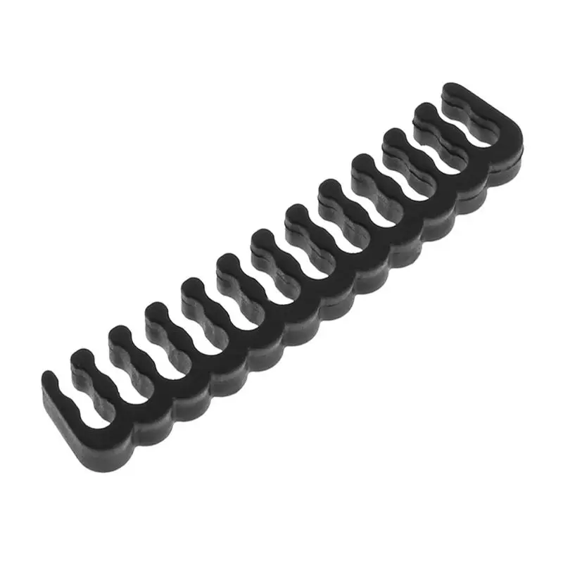 Abrazadera de peine para cables, organizador de Cables de alimentación de PC de 2,5-3,2mm, Clip de gestión de cables, peines de Cable de ordenador de 4/6/8/24 pines, 16 Uds. - imagen 3