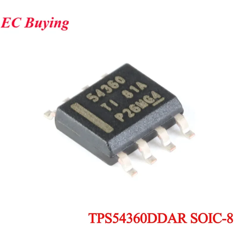 5 uds/1 ud TPS54360 TPS54360DDAR 54360 SOIC-8 60V entrada 3A convertidor Buck Chip IC circuito integrado
