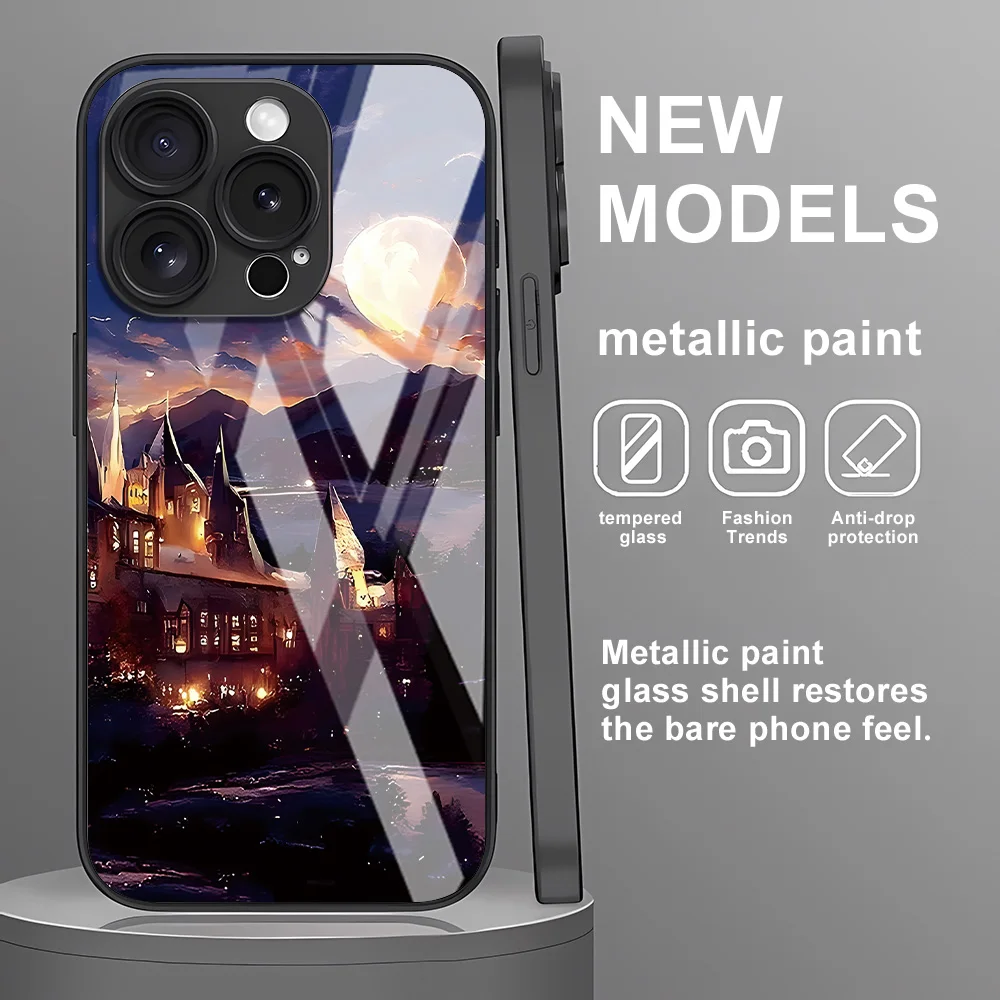 Funda de teléfono de vidrio templado para Samsung A56 5G A55 A54 A17 A16 A15 A36 A14 A34 A52 A53 A13 A12 A22 A24 A25 A23 A32 A33 A51