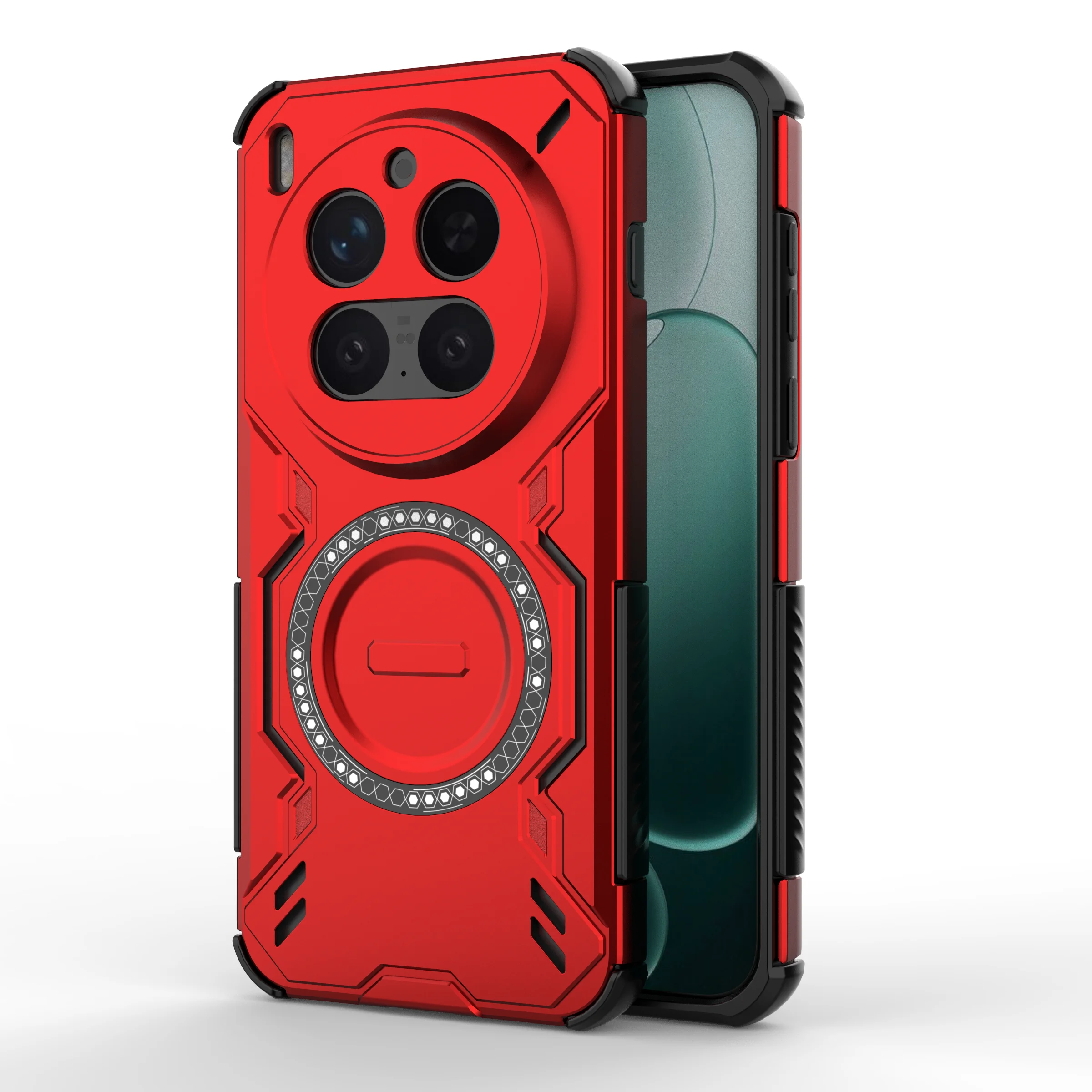 Funda Armor para Magsafe, cubierta de plástico duro con carga inalámbrica magnética para VIVO X300 Pro X300Pro - imagen 5