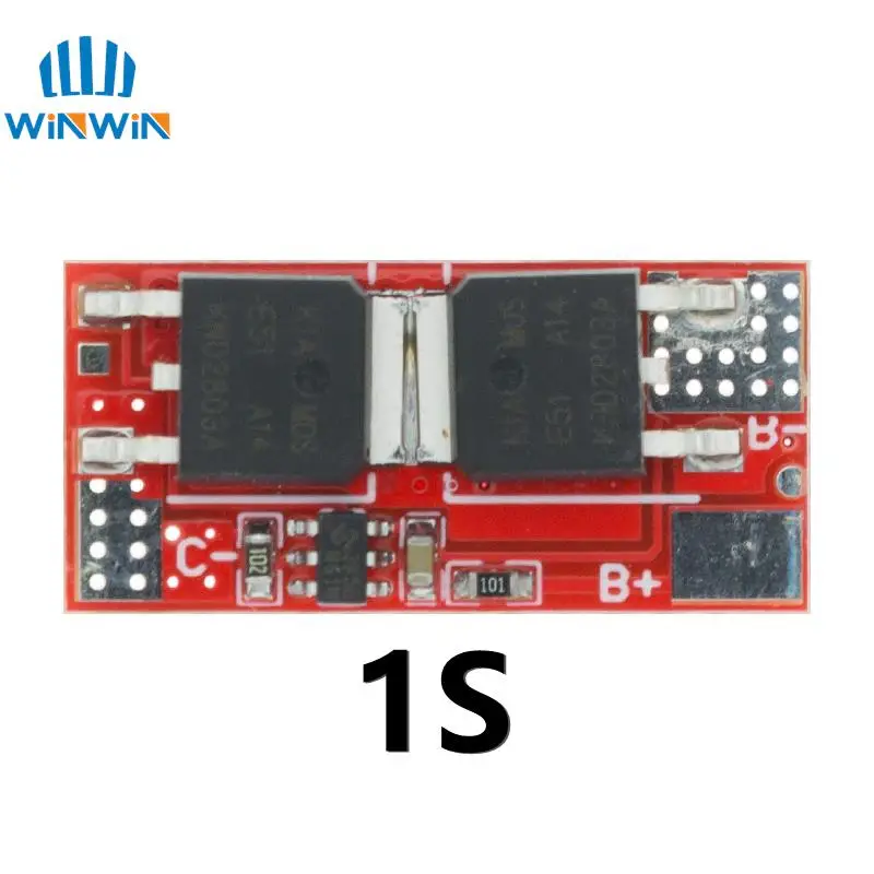 BMS 1S 2S 10A 3S 4S 5S 25A Bms 18650 Li-ion Lipo batería de litio módulo de placa de circuito de protección Pcb Pcm 18650 Lipo Bms cargador - imagen 3