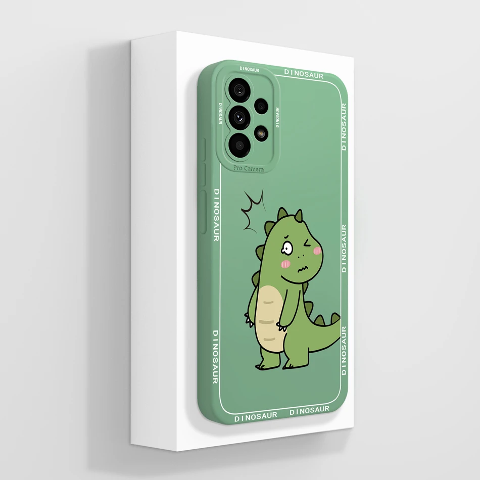 Funda divertida para Samsung A73, carcasa trasera de silicona líquida suave con protección de cámara para Samsung Galaxy A73 5G - imagen 5