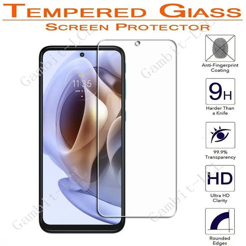 Protector de pantalla para Moto G Stylus 2020 5G 2022 G Pro Pure Edge 20 lite 30 Neo Defy 2021 30Neo G72 G82, cubierta de película de vidrio templado