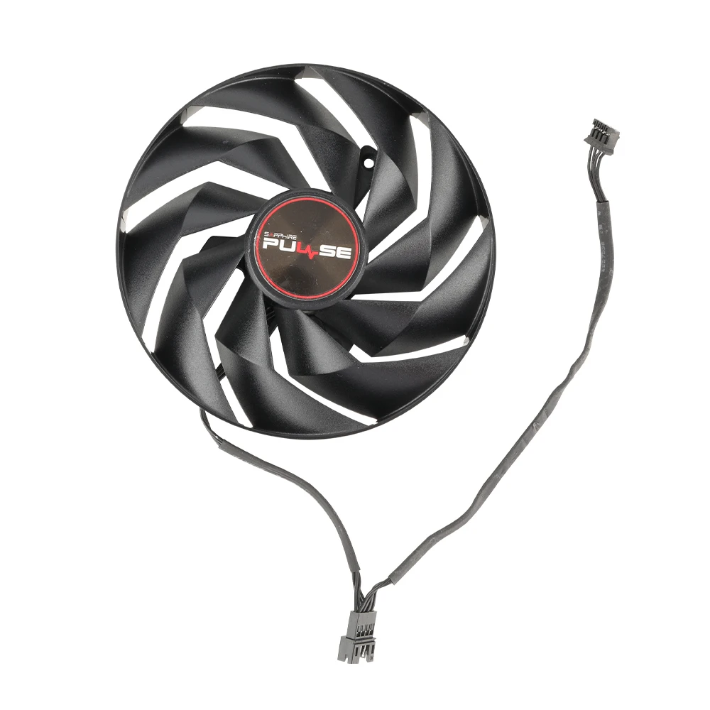 Para Sapphire PULSE AMD Radeon RX 6750 XT ventilador de tarjeta de vídeo 95MM FD10015M12D RX6750XT ventilador de refrigeración de tarjeta gráfica - imagen 5