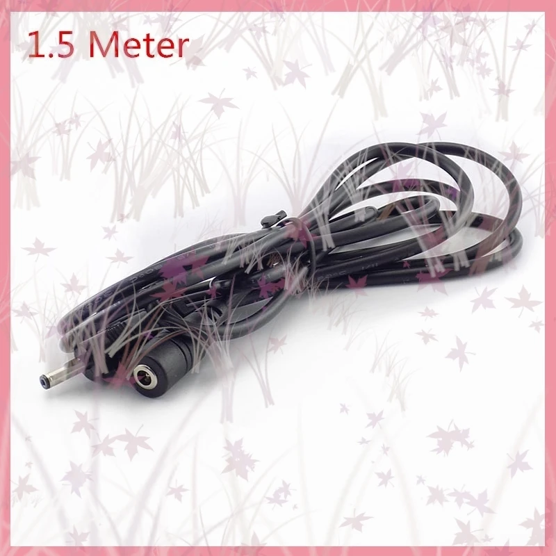 1/1, 5/3/5/10M DC 5V 2A Cable de alimentación 3,5mm x 1,35mm Cable de extensión macho a hembra conector adaptador para cámara CCTV tira de luz Led - imagen 2