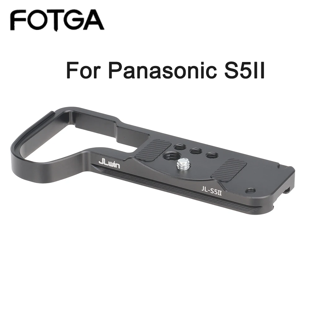 Placa inferior FOTGA para Panasonic S5II S5IIX G9II, placa base de liberación rápida, accesorios para cámara Digital sin espejo, placa de liberación rápida
