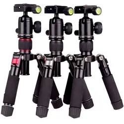 FM5S Mini Trípode de Sobremesa para Cámara DSLR con Cabezal 360°