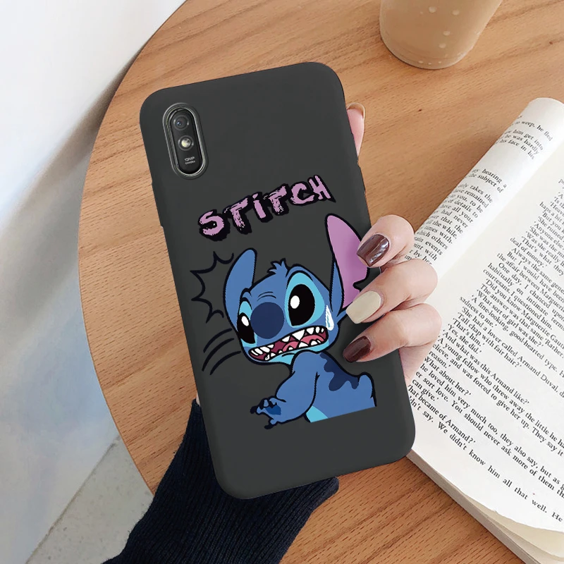 Funda de teléfono Lilo Stitch para Redmi 9A 9AT, Funda protectora de cámara suave de silicona con bonitos dibujos, Funda para Redmi 9A 9 AT Redmi9A 9AT Capa - imagen 5