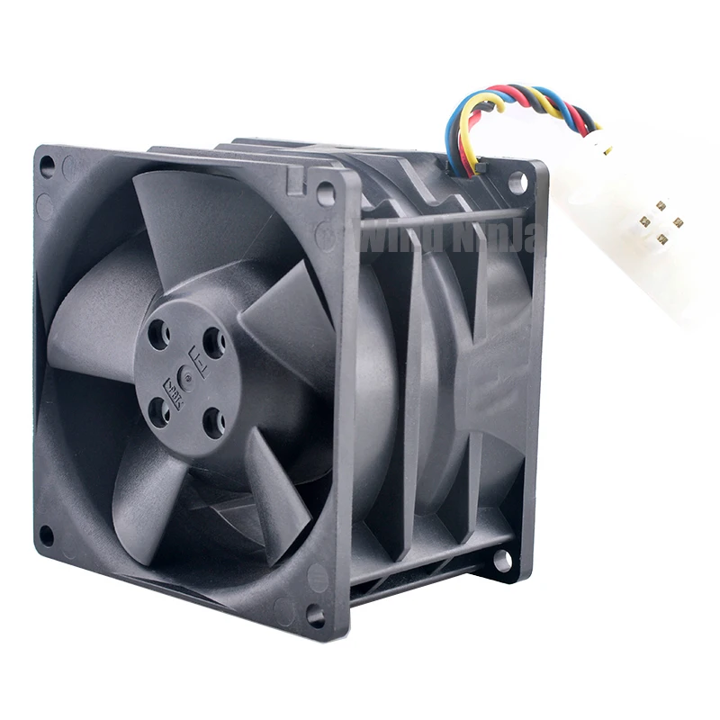 08056TA-12N-EKD Ventilador de enfriamiento de alta velocidad 8 cm 80 mm 80 x 80 x 56 mm DC12V 4.50A 4 pines para fuente de alimentación de computadora industrial - imagen 4
