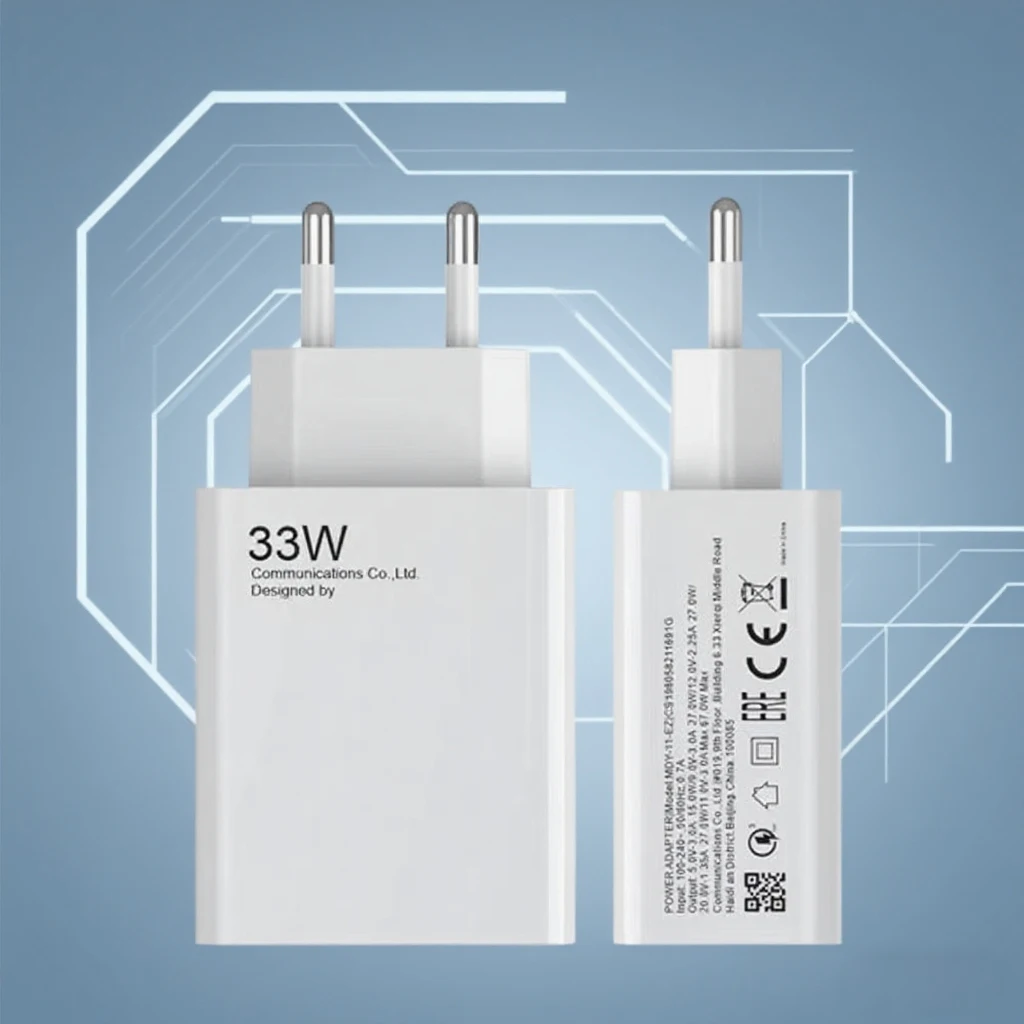 Original Xiaomi 33W Turbo carga cargador súper rápido adaptador UE/EE. UU. para Mi 11 10 Lite 5G Poco X3 M4 Pro Redmi Poco teléfono inteligente