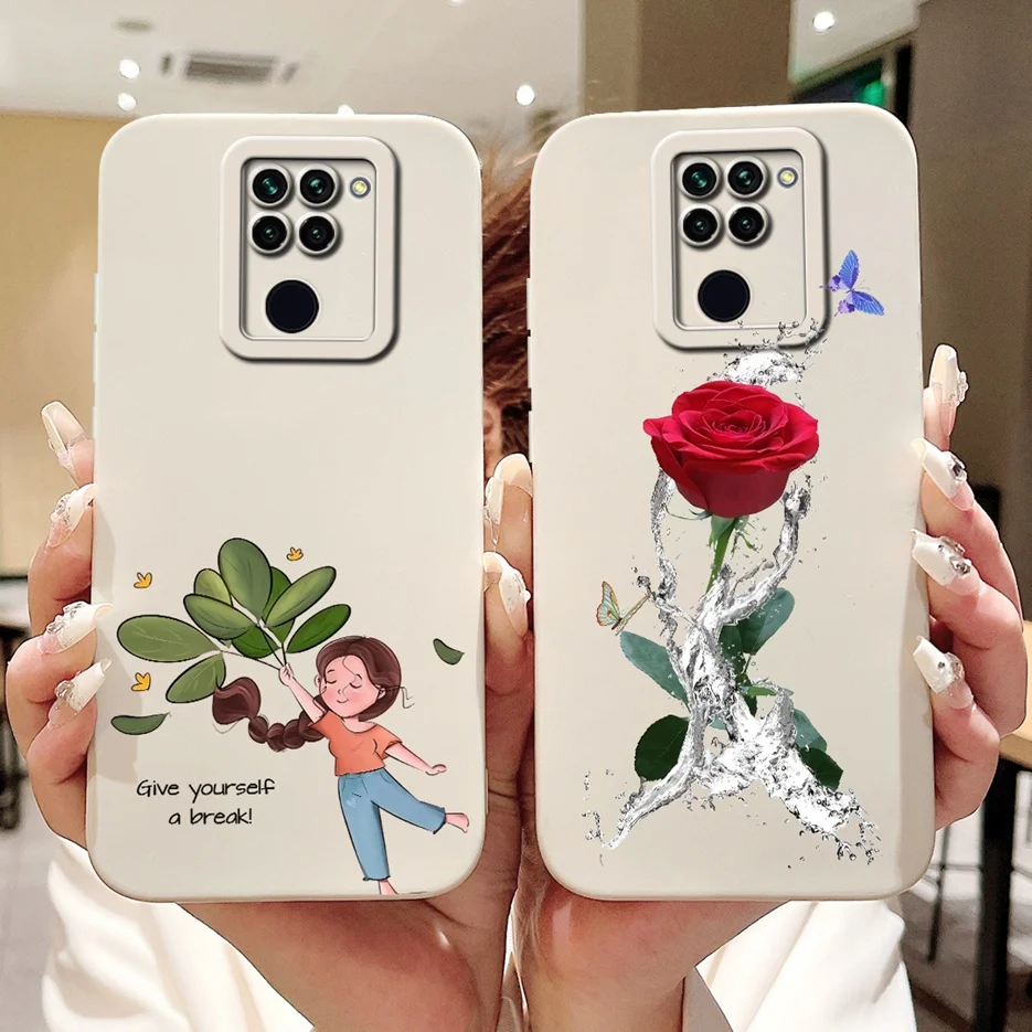 Para Xiaomi Redmi Note 9 Pro funda de lujo pintada con caramelo funda de teléfono suave de TPU para Xiaomi Redmi Note 9 Pro Max Note9 S 9S Shell - imagen 3