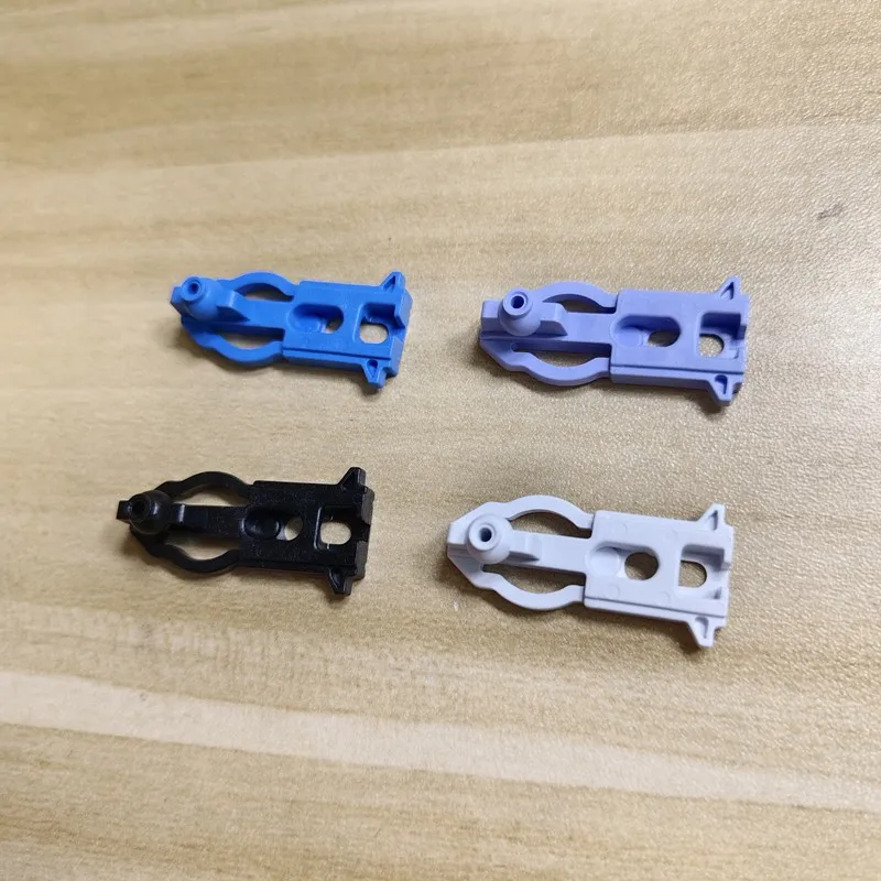 Piezas de repuesto para auriculares inalámbricos Logitech G733, diadema de plástico, micrófono de goma de silicona, bisagra, piezas de repuesto giratorias - imagen 2