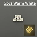 5PCS LED Warm White