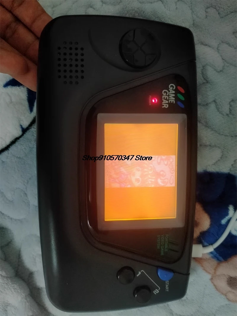 Placa de alimentación de USB-C V2.0 de alta calidad para consola SEGA Game Gear GG, pantalla LCD IPS Original de alto brillo sin reparación de energía - imagen 2