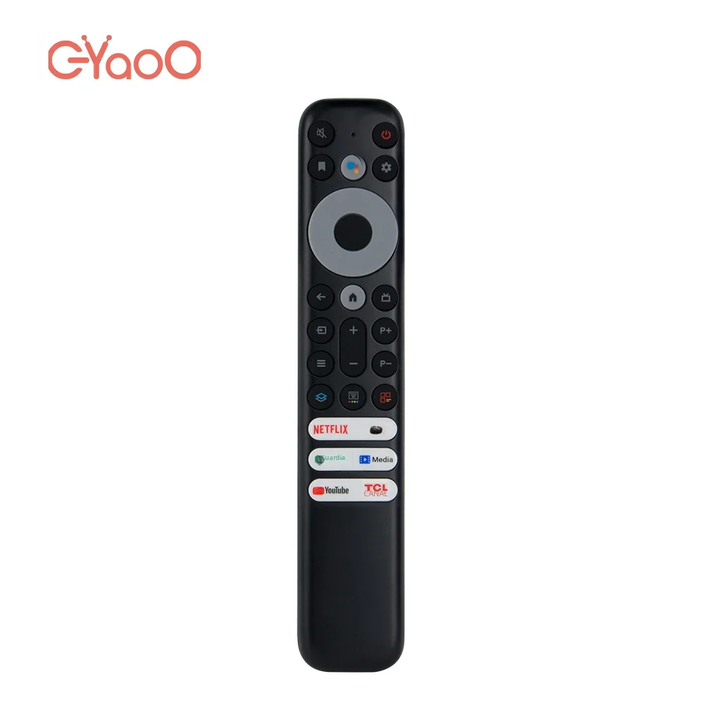 Control Remoto por voz para Smart TV, Control Remoto RC902V FMR1 para TCL 8K Qled, 50P725G 55C728 75C728 X925PRO 65X925 iFFALCON 75H720 - imagen 3