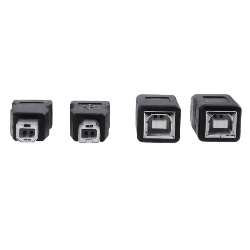 Adaptador convertidor de impresión USB 2,0 A macho y hembra a USB tipo B conector USB macho y hembra adaptador de Cable USB 2,0 tipo B - imagen 4