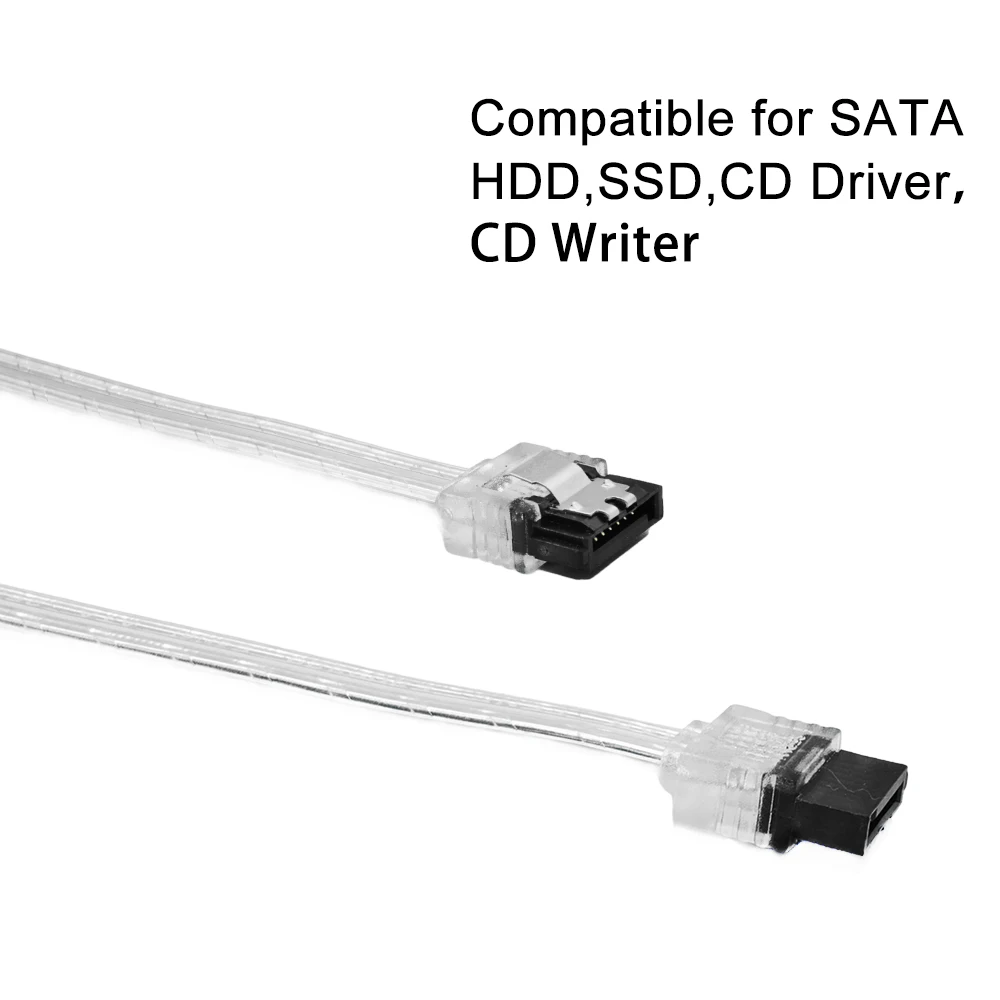 Cable de conexión de datos SATA 3,0, convertidor de Cable Sata III para disco duro SSD HDD, adaptador de alta velocidad, Cable de transmisión de señal - imagen 5