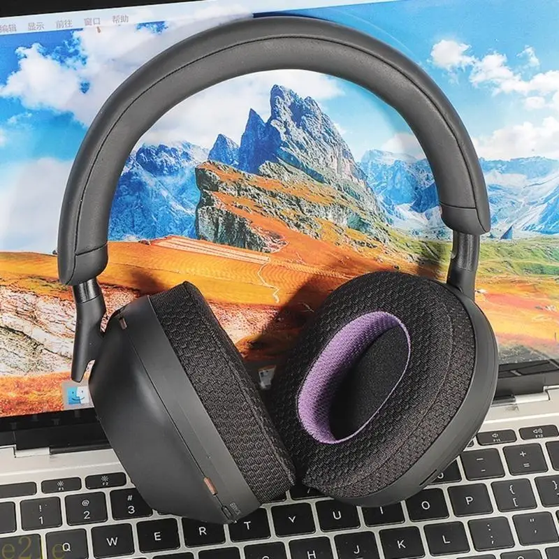 E21E Refriamiento Gel Earpads Sponges Cubierta cojines oreja para auriculares 1000xm5 - imagen 5