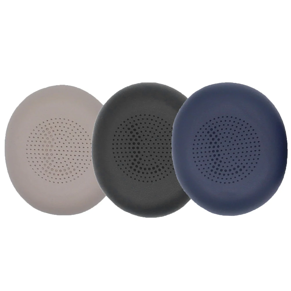 1 par de almohadillas para los oídos, funda de espuma viscoelástica y cuero proteico suave, almohadillas para los oídos para auriculares inalámbricos Jabra Elite 45h