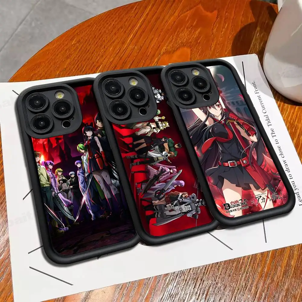 ¡Anime Akame Ga mata! Funda de teléfono de silicona para iPhone 17 Air 17 16 15 14 13 Plus Pro Max cubierta suave a prueba de golpes - imagen 4