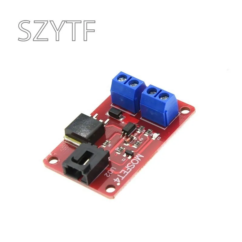 1/4 Canal Uno cuatro ruta MOSFET botón IRF540 V4.0 + Módulo de interruptor MOSFET para Arduino módulo de potencia aislada - imagen 5