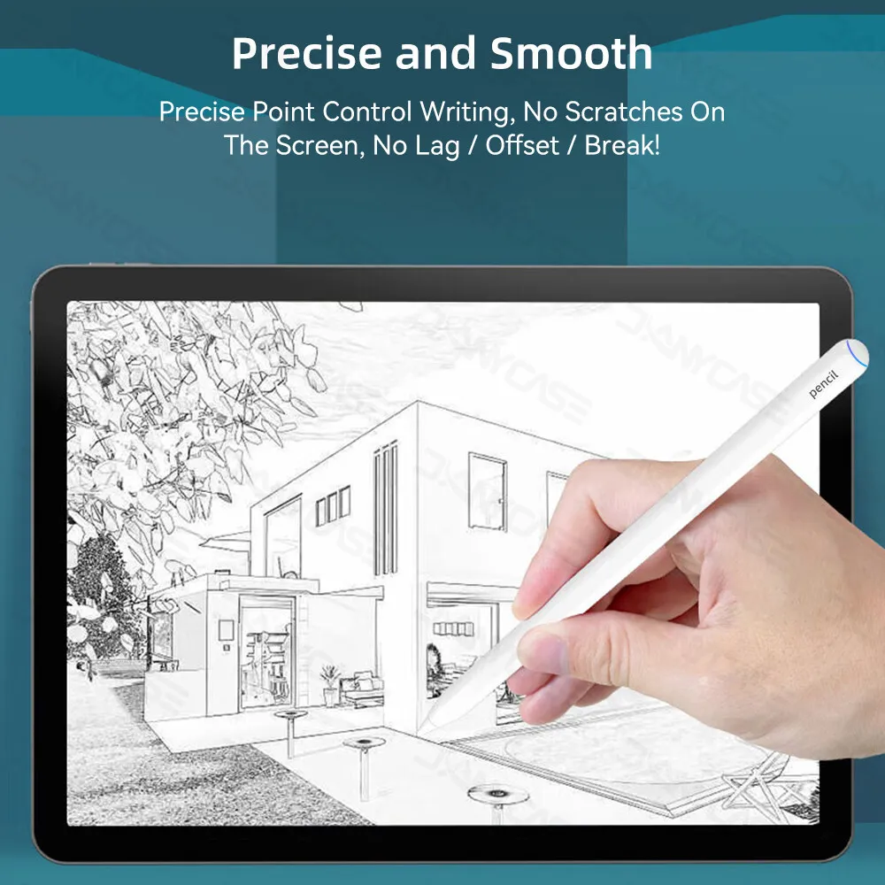 Para iPad lápiz óptico con carga inalámbrica para 2018-2025 iPad Pro 11 12,9 13 M2 M3 M4 10.a generación 11a 10,9 Air 4 5 6 lápiz óptico - imagen 5