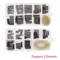 Dupont Carcasa plástico doble fila para terminales conector