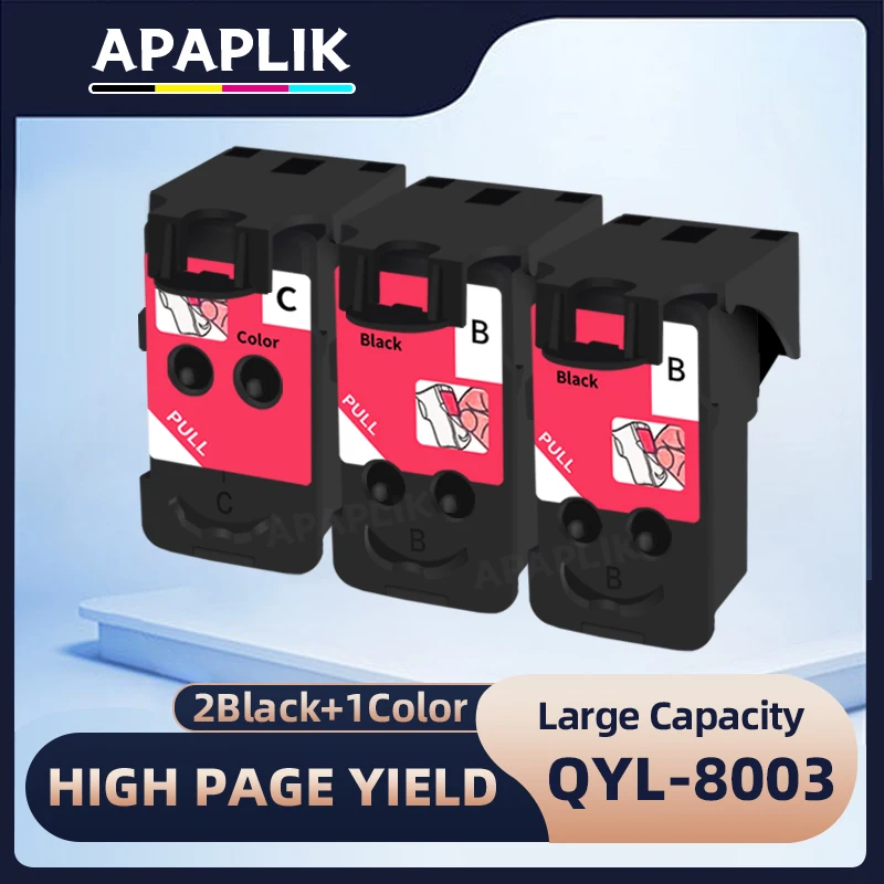 APAPLIK QY6 8019 8003 BH-7 CH-7 cabezal de impresión para impresora Canon Pixma G4000 G4010 G3000 G2000 G1000 G1010 G2002 G3010 G2010