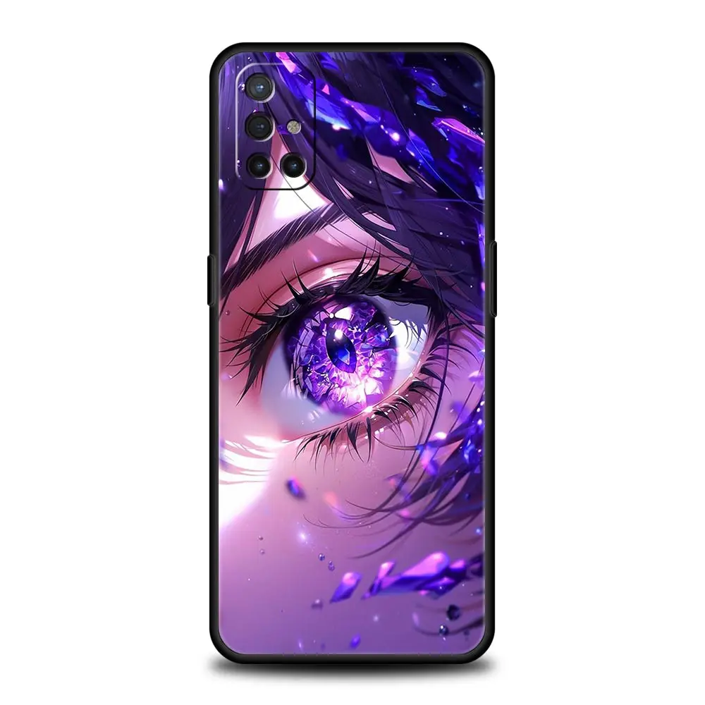 Funda de teléfono para OnePlus 12, 11, 10, 9 Pro, 9T, 12R, 10R, 9R, 9RT, 10T, 8T, 8, 7, 6T, 7T, Nord 2T, CE 2, 5G, N200, N10, arte de ojos bonitos, dibujos animados - imagen 4