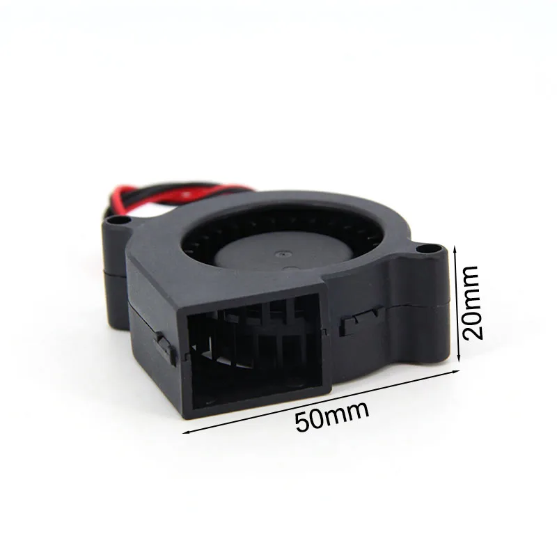5CM DC 5V 12V 24V 5020 5cm x 2cm ventilador Turbo de refrigeración sin escobillas rodamiento de manguito piezas de impresora 3D proyector turbina 50mm A7 - imagen 4
