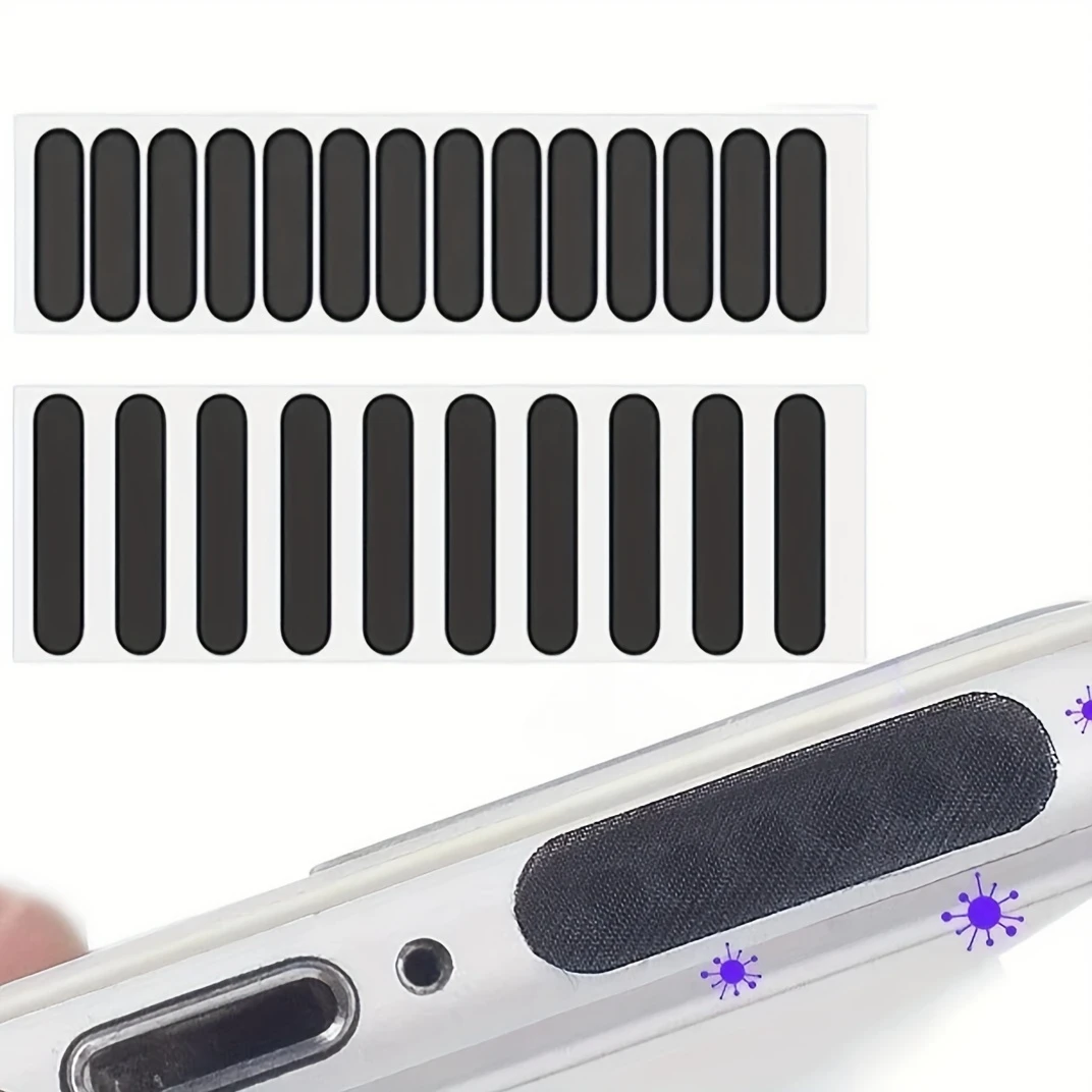 Kit de limpieza de puerto de carga móvil para iPhone, iPad, IOS, Samsung, Xiaomi, kit de limpieza de pegatinas de red antipolvo para altavoz tipo C - imagen 4