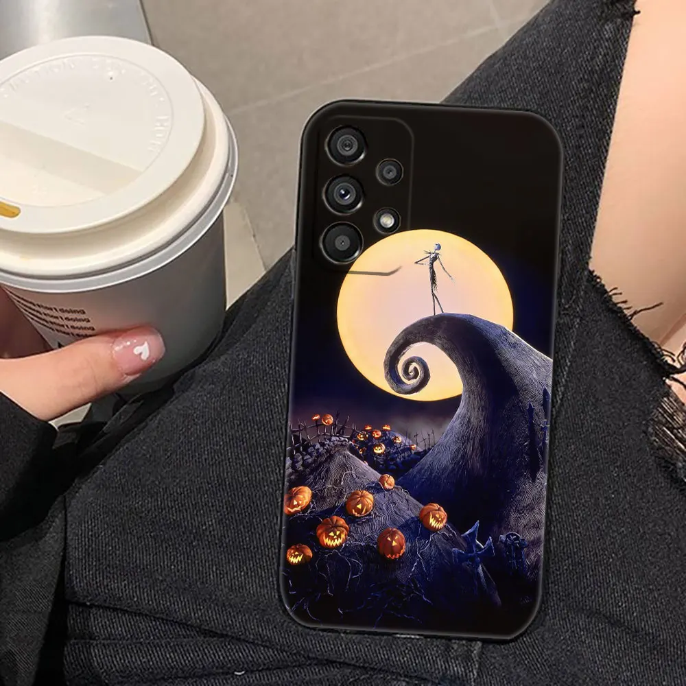 Funda de teléfono The Nightmare Before Christmas para Samsung A14 A15 A16 A22 A23 A26 A32 A34 A35 A36 A42 A51 A52 A53 A54 A55 A56