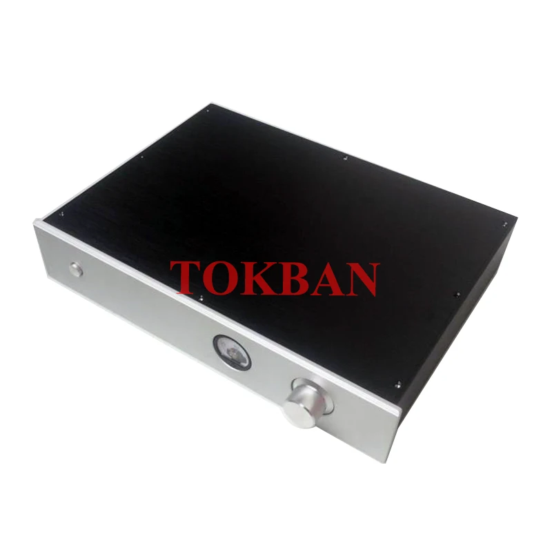 Tokban Audio 4308B 430*80*308/358mm carcasa de chasis amplificador de potencia de aluminio Diy carcasa de preamplificador de alta fidelidad - imagen 5