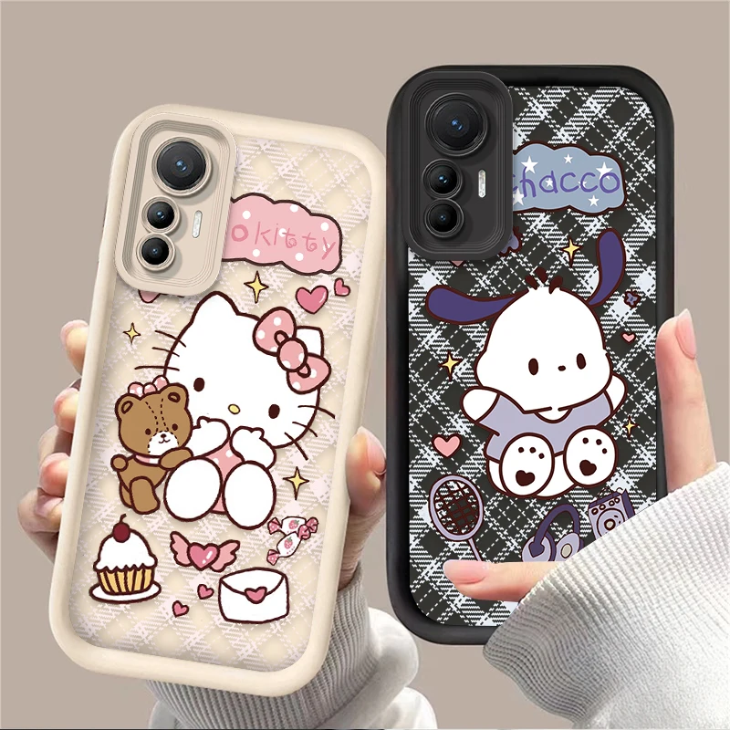 Funda bonita de Pochacco Hello Kitty para Xiaomi 11T 14T Poco M6 Pro 4G Pro M5S F6 F5 X7 X6 X5 X3 NFC F3 Mi 14 13 12 11 Lite 5G 13T 12T - imagen 3