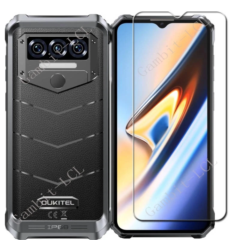 3 uds 9H vidrio templado protector para Oukitel WP38 OukitelWP38 6,52 "película protectora de pantalla - imagen 2