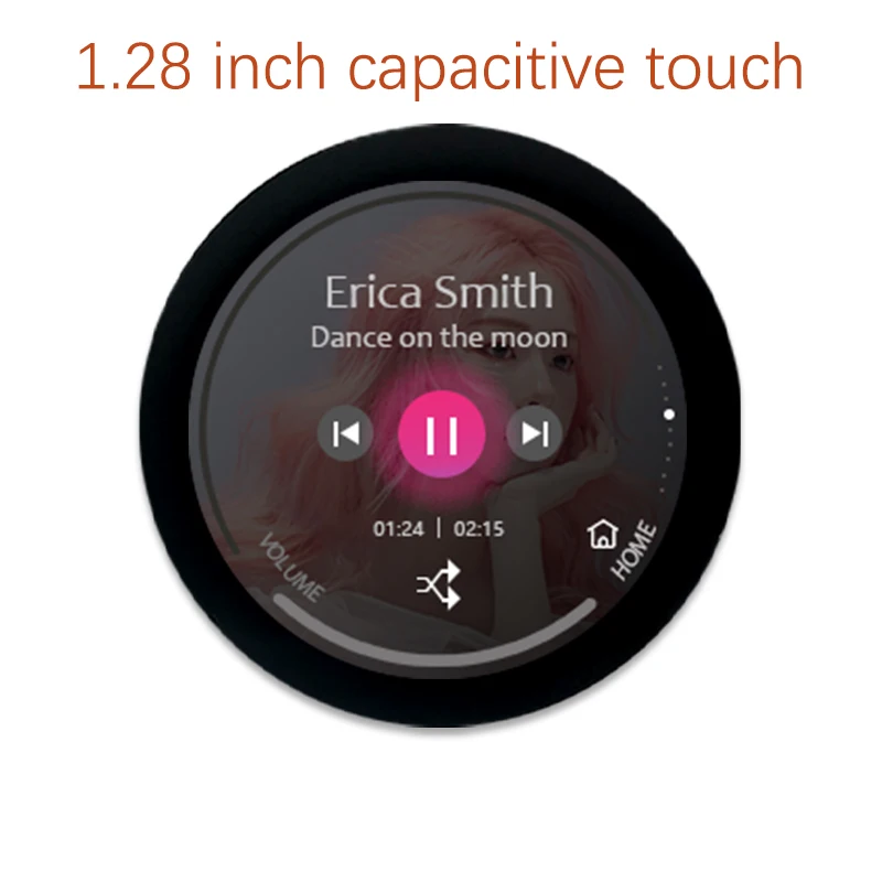 Pantalla inteligente IPS ESP32 de 1,28 pulgadas para Arduino LVGL, placa de desarrollo con WIFI y Bluetooth, módulo TFT LCD de 240x240 con Touch WROOM - imagen 3