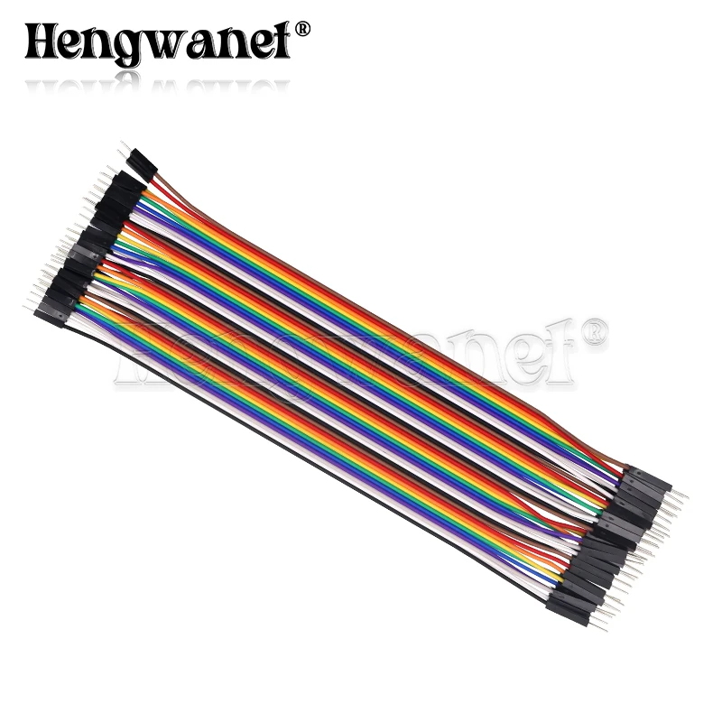 40PIN 20CM línea Dupont macho a macho hembra a macho hembra a hembra puente Cable Dupont para Arduino KIT DIY - imagen 5