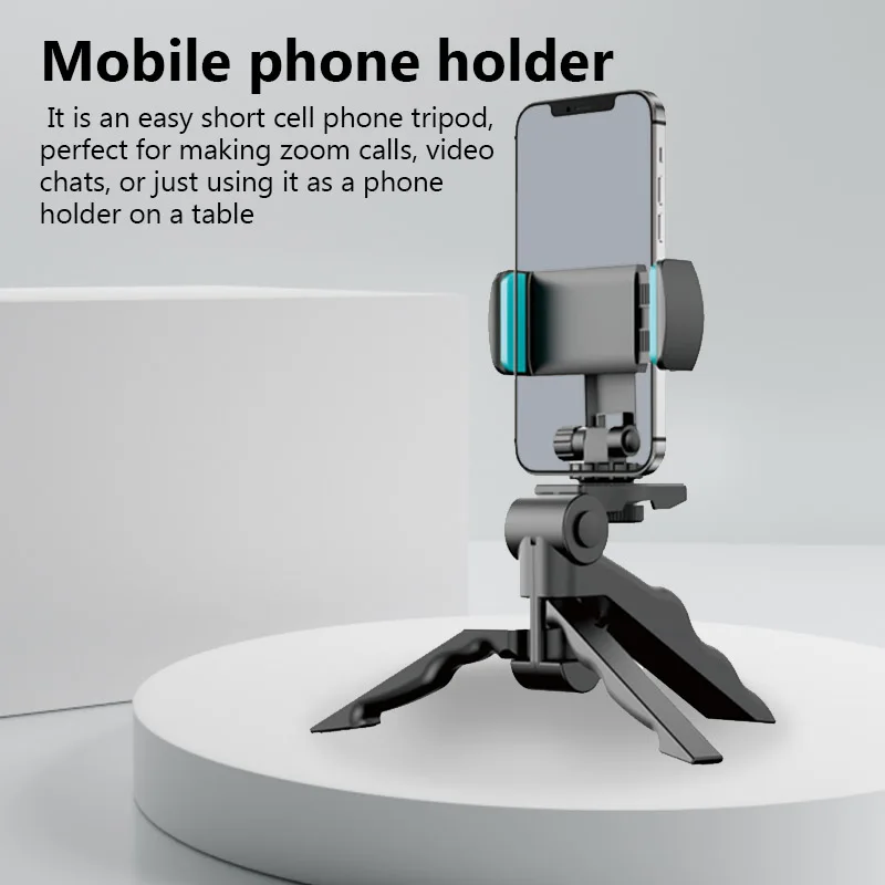 Trípode para teléfono con palo de Selfie, soporte para teléfono móvil de mano, trípode expandible para teléfono inteligente, Mini 360 ° Soporte universal de rotación - imagen 2