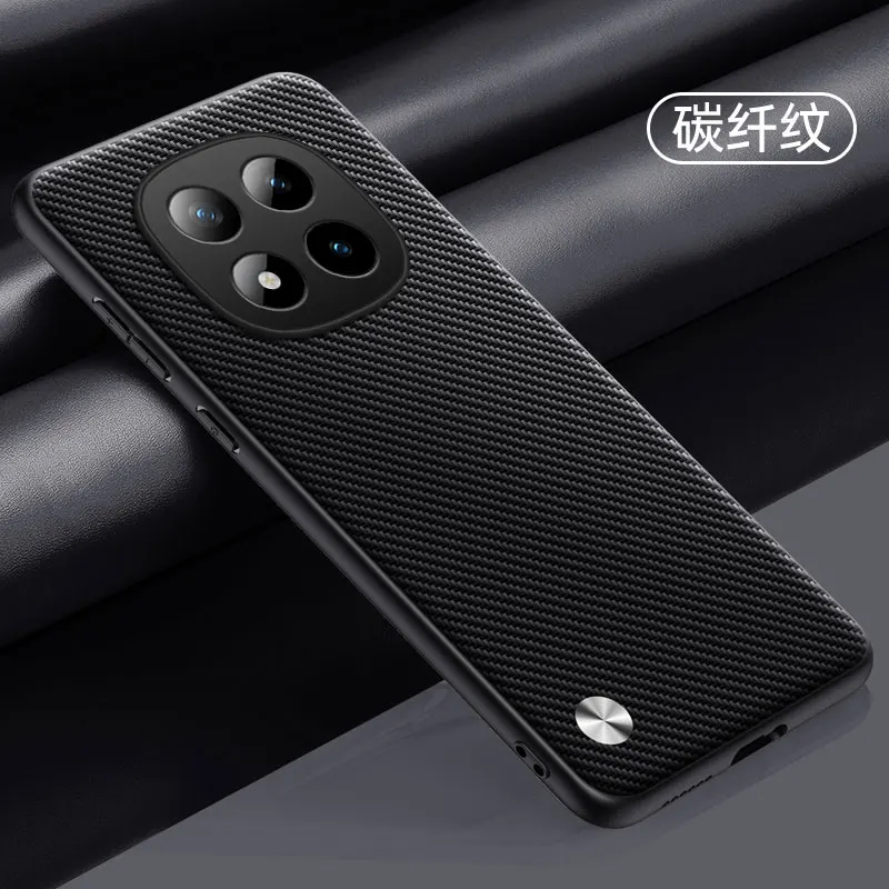 Funda para Redmi Note15 Pro + de lujo de cuero PU protección de sensación de piel funda anticaída de silicona a prueba de golpes para Redmi Note 15 Pro Plus - imagen 3