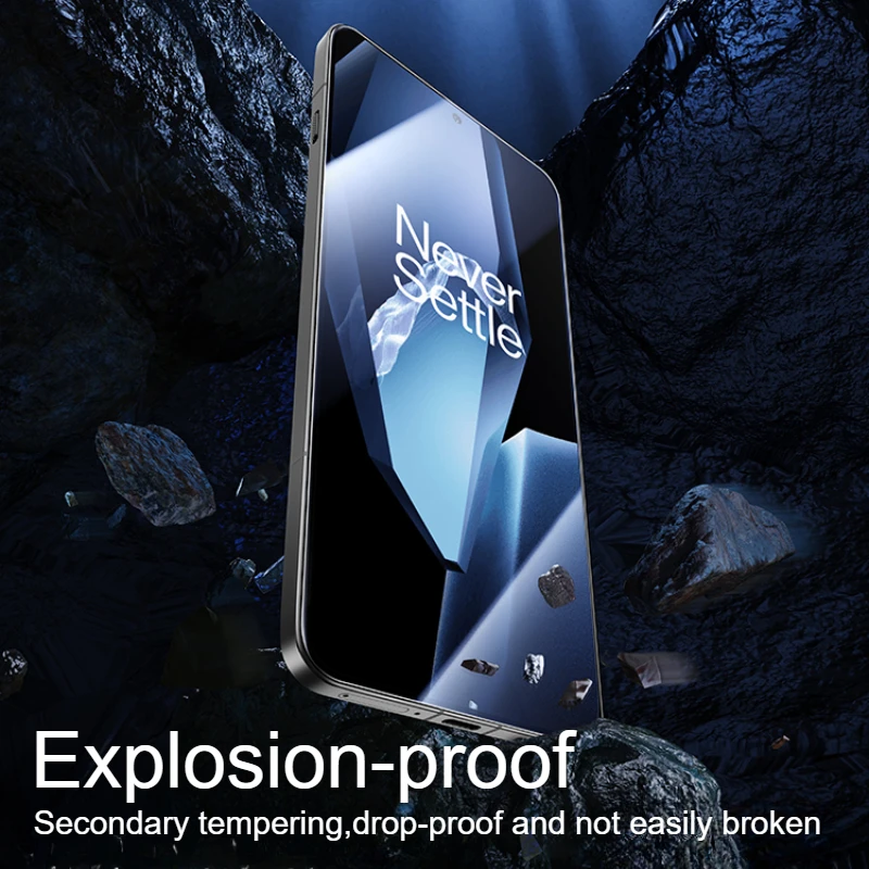 Protector de pantalla SmartDevil para OnePlus 13T HD película de vidrio templado transparente para OnePlus Ace 5 5 Pro antihuellas - imagen 3
