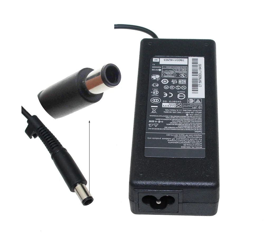 19V 4.74A 7,4*5,0mm AC adaptador de portátil fuente de alimentación del ordenador portátil para HP Pavilion DV3 DV4 DV5 DV6 adaptador de corriente dispositivo de carga - imagen 3