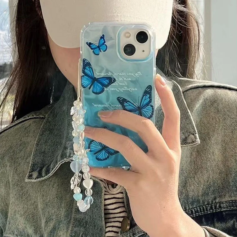 Funda de mariposa para Samsung Galaxy M16 M06 A06 A56 A36 A05 A12 A31 A51 M13 M23 A03 A04 A23 A13 A22 A52 A32 A33 A53 A50 A24 - imagen 3