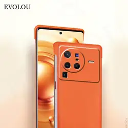 Funda piel ultrafina antigolpes para Vivo X60 y X Note