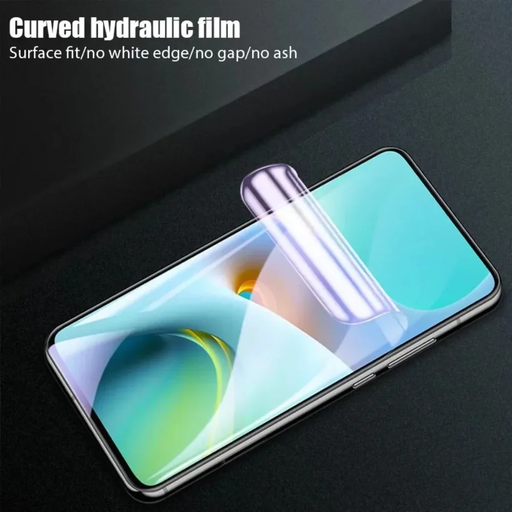 4in1 Hydrogel Film for Xiaomi Redmi Note 10 Pro 9 8 Pro 10S 9S 8T Camera Lens Screen Protector for Redmi 9 9T 9A 9C NFC Film - imagen 2