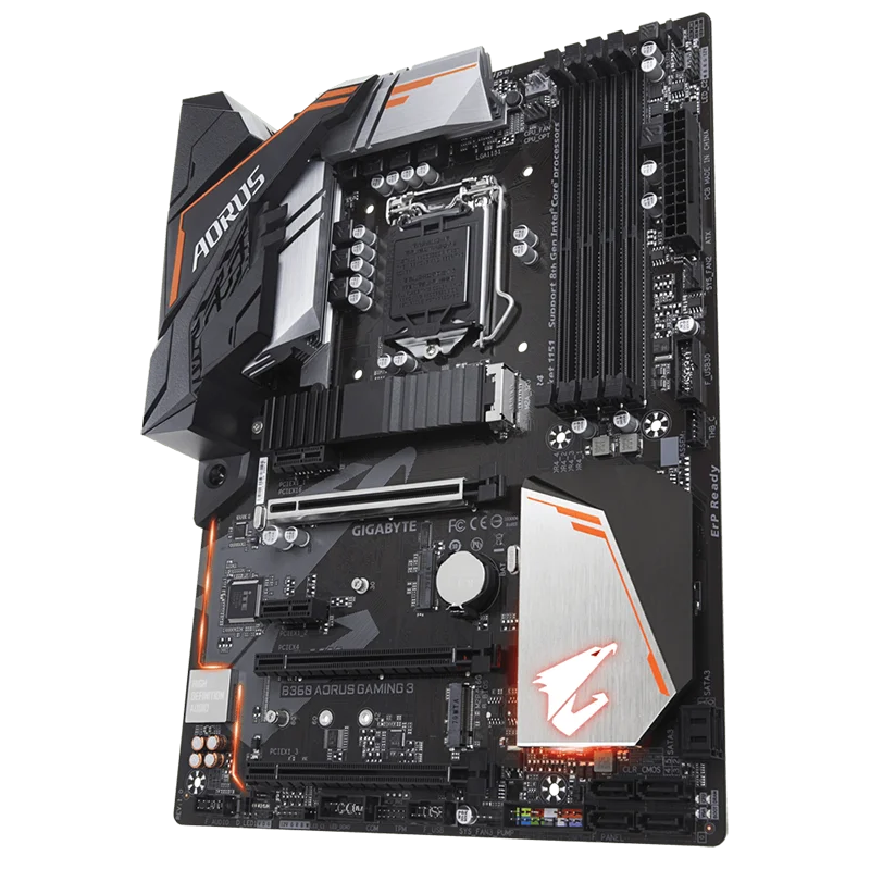 Gigabyte B360 AORUS GAMING 3 LGA 1151 DDR4 64G HDMI DVI Placa base para PC de escritorio - imagen 3