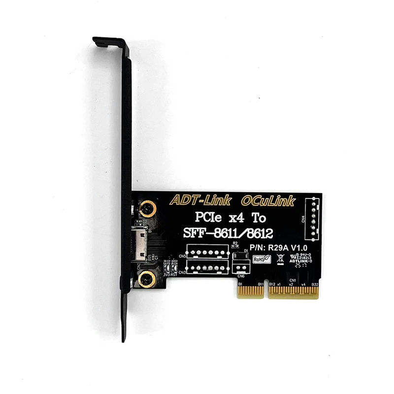 Tarjeta de expansión PCIe 4,0 X4 a SFF 8611/ 8612, adaptador PCI Express, tarjeta convertidora - imagen 4
