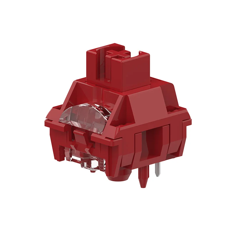 Interruptor TTC Flame Red V2, interruptores de disparo rápido para juegos, interruptor de teclado mecánico lineal, 5 pines, 45g, HIFI POM POK, resorte de 24mm - imagen 5