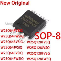 Chip Flash Winbond W25Q64 / W25Q128 - Memoria Serial NOR Electrónica