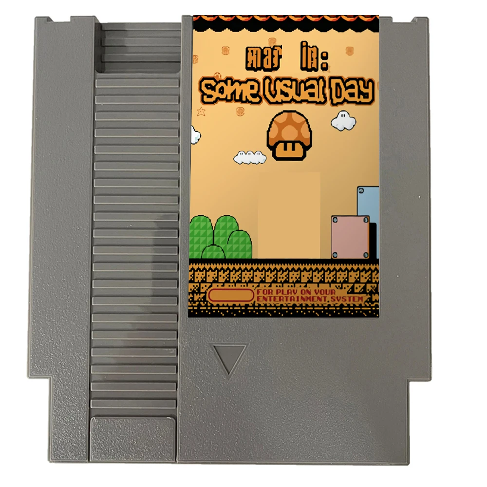 Ma en algún día habitual: cartucho de juego NES de 8 bits para juego NES Cosnole